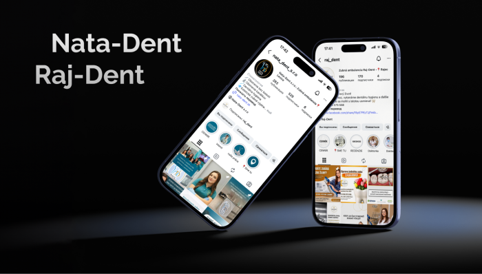 Ведение таргетированной рекламы для стоматологий Nata-Dent и Raj-Dent